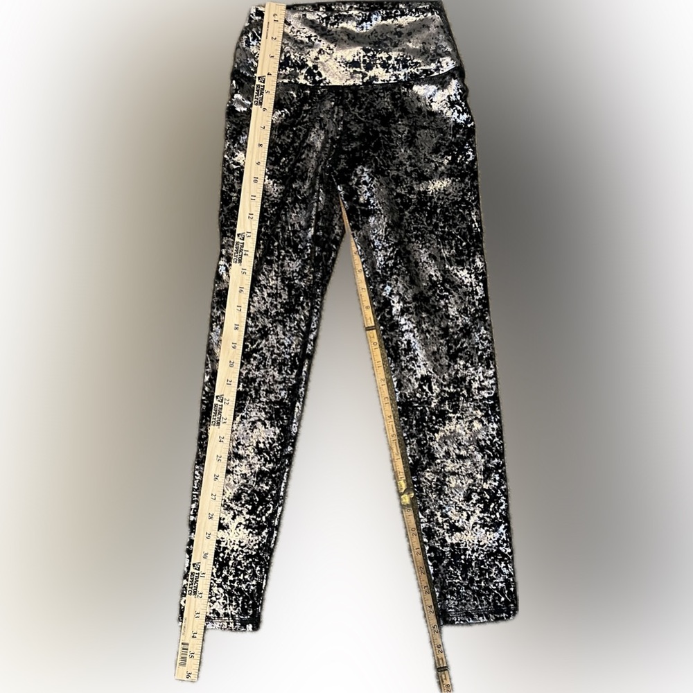 Jala Black Splatter Chill Yoga Pant size S - Picture 4 of 10